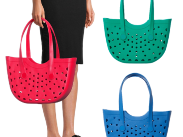 Time and Tru Women’s Molded Tote Bag $14.50 (Reg. $25) – Various Colors