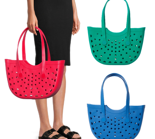 Time and Tru Women’s Molded Tote Bag $14.50 (Reg. $25) – Various Colors