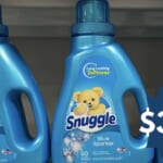 $3.49 Snuggle Fabric Softener at Kroger