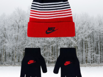 2-Piece Nike Boys’ Beanie & Gloves Set $8.40 (Reg. $24) – 3 Colors