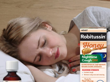 Robitussin Maximum Strength Nighttime Cough DM for Adults, 4 Oz as low as $3.60 After Coupon (Reg. $14.49) + Free Shipping
