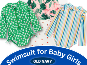 Today Only! Swimsuit for Baby Girls from $8.49 (Reg. $16.99) + For Baby Boys, Toddler Girls and Toddler Boys!