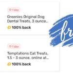 FREE Greenies Dog Treats & Temptations Cat Treats | Fetch Deal