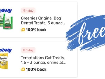 FREE Greenies Dog Treats & Temptations Cat Treats | Fetch Deal