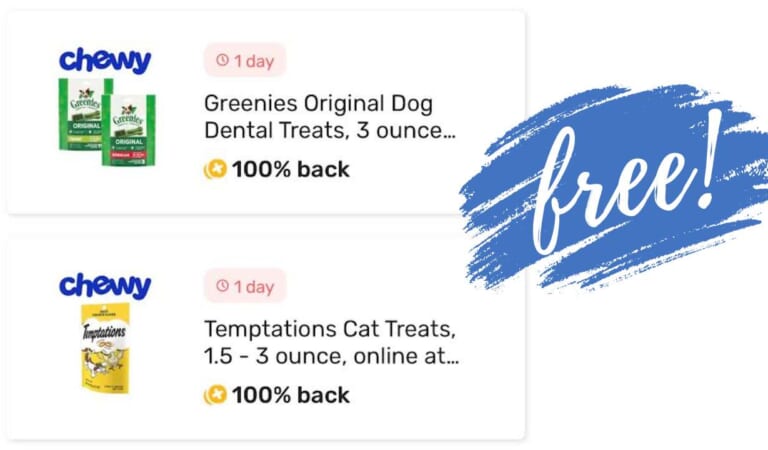 FREE Greenies Dog Treats & Temptations Cat Treats | Fetch Deal