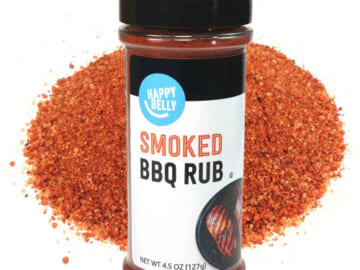 Happy Belly Smoked BBQ Rub, 4.5-Oz as low as $2.30 Shipped Free (Reg. $2.96) – Amazon Brand