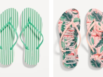 Old Navy: $3 Flip Flops through March 8th!