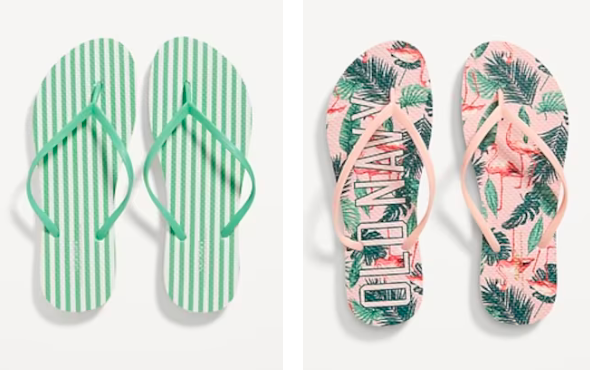 Old Navy: $3 Flip Flops through March 8th!