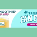 Free Smoothie at Tropical Smoothie Cafe