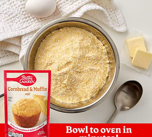 9-Pack 6.5 oz Bags Betty Crocker Cornbread and Muffin Mix as low as $4.12 After Coupon (Reg. $8.80) – $0.46/Pack + Free Shipping