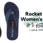 Rocket Dog Flip Flops 45% Off + Extra 10% Off