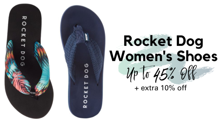 Rocket Dog Flip Flops 45% Off + Extra 10% Off