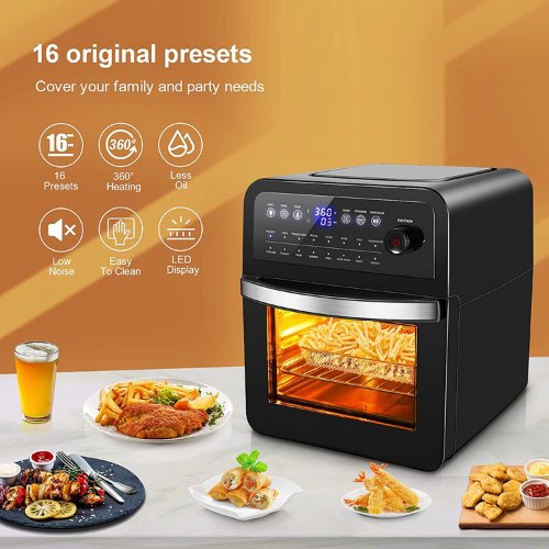 Today Only! Cook your favorite fries, wings and chicken drumsticks with this 16-in-1 13QT Toaster Oven Air Fryer for just $106.49 After Code (Reg. $212.99)