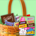 100-Piece M&M’S, SNICKERS, TWIX, 3 MUSKETEERS & STARBURST Easter Candy Bag $10.91 (Reg. $32) – 11¢ Each