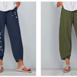 Tulip-Hem Harem Pants only $12.29!