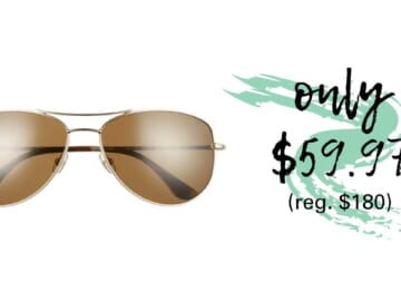 Kate Spade Aviator Sunglasses $59.97 (reg. $180)