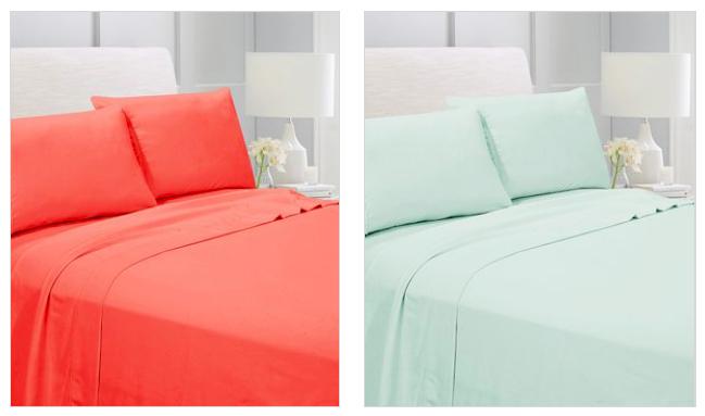 Microfiber Sheet Sets as low as $10.79!