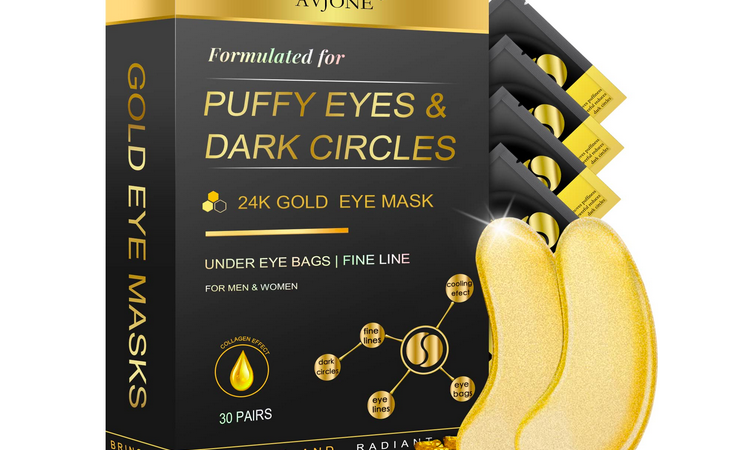 24K Gold Eye Masks (30 Pairs) only $7.99!