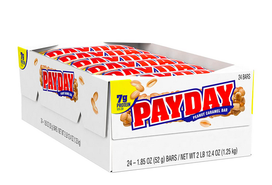 PAYDAY Peanut Caramel Candy (24 Count) only $12.47!