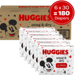 Huggies Snug & Dry Baby Diapers, Size 4