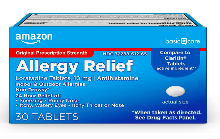 Amazon Basic Care Allergy Relief Loratadine Tablets 10 mg, 30 Count only $2.70 shipped!