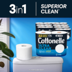 32 Rolls Cottonelle Ultra Clean Toilet Paper with Active CleaningRipples as low as $22.61 After Coupon (Reg. $34.79) + Free Shipping – 71¢/Roll – FAB Ratings!