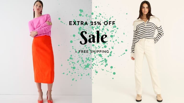 J.Crew | 25% Off Sale Items + Free Shipping