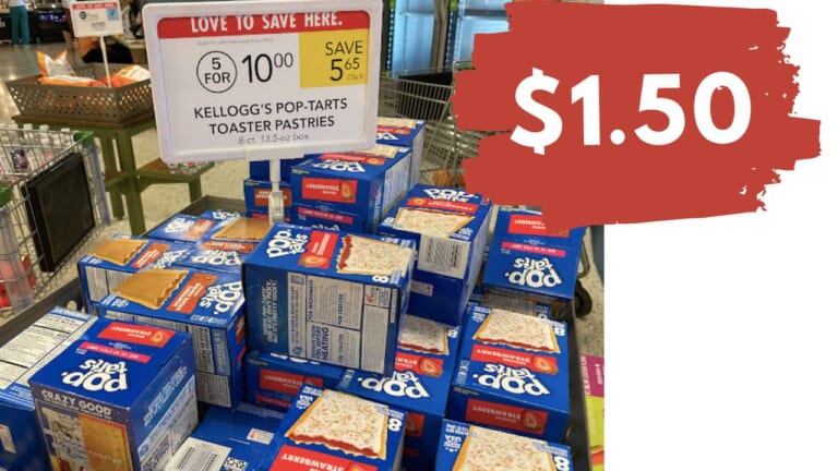 Kellogg’s Pop-Tarts for $1.50 at Publix