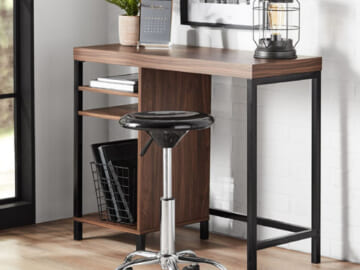 Mainstays Sumpter Park Cube Storage Desk $39 Shipped Free (Reg. $59) – Perfect for Small Spaces!