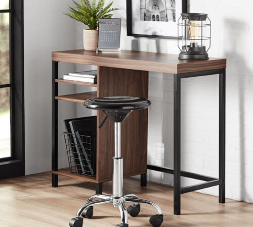 Mainstays Sumpter Park Cube Storage Desk $39 Shipped Free (Reg. $59) – Perfect for Small Spaces!