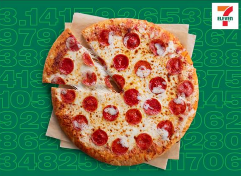 7-Eleven: Large Pizzas just $3.14 on March 13-14th!