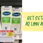 Use Stacking Deals at Publix to Get Cetaphil Products as Low as FREE!