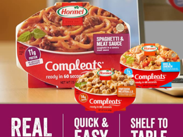 Save 30% on Hormel Compleats as low as $8.62 After Coupon (Reg. $15.68)