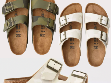 Birkenstock Women’s Camo Arizona Sandal $59.99 Shipped Free (Reg. $100) – 2 Colors