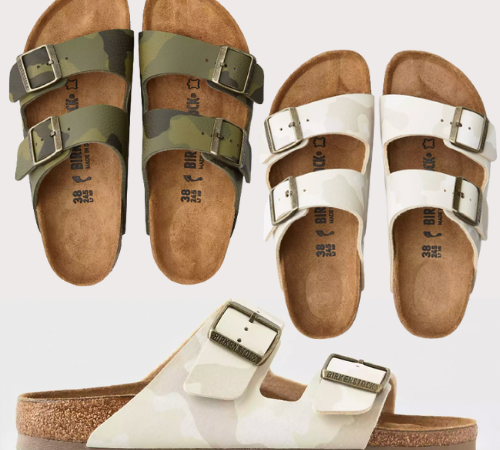 Birkenstock Women’s Camo Arizona Sandal $59.99 Shipped Free (Reg. $100) – 2 Colors