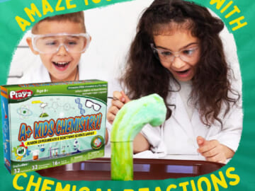 Playz A+ Kids Chemistry Set with 32+ Experiments $12.99 (Reg. $30) – FAB for Easter basket