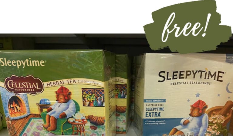 Celestial Seasonings Stacking Deals | Get FREE Sleepytime Tea!