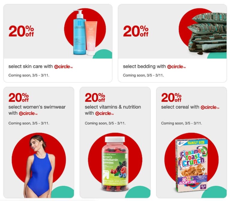 It’s Target Circle Week!  Don’t Miss 20% off Food, Clothes, Toys & More!