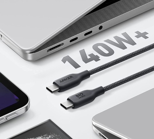 Today Only! USB 2.0 Bio-Nylon Charging Cable $11.99 (Reg. $22.99) – for MacBook Pro 2020, iPad Pro 2020, iPad Air 4, Samsung Galaxy S22, and More!