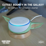 The Mandalorian: The Child, Stand for Amazon Echo Dot (3rd Gen) $12.45 (Reg. $25)