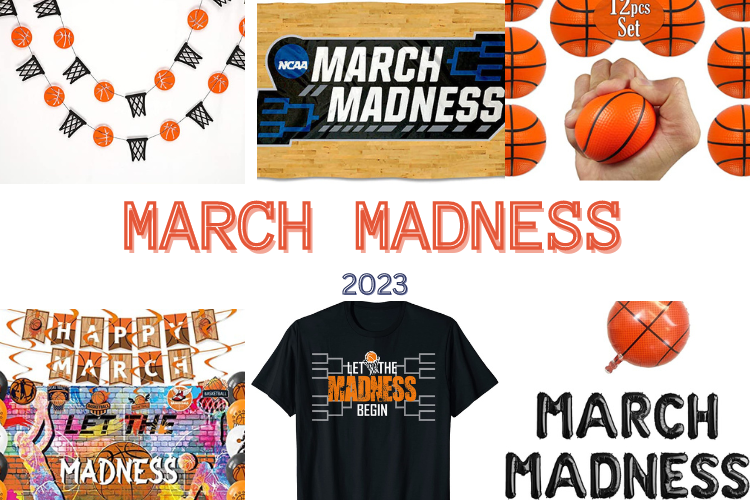 March Madness Merch and Decorations