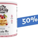 Amazon Deal | 50% Off Buttermilk Pancake Mix