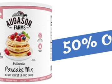 Amazon Deal | 50% Off Buttermilk Pancake Mix