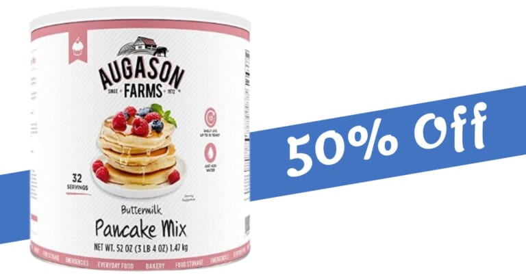 Amazon Deal | 50% Off Buttermilk Pancake Mix