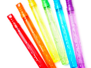 Play Day Bubble Maker Stick Toy, 6 Pack only $3.98!