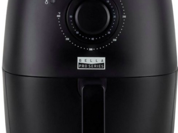 Bella Pro Series 3.7-qt. 2 in 1 Knob Analog Air Fryer only $19.99 shipped (Reg. $70!)