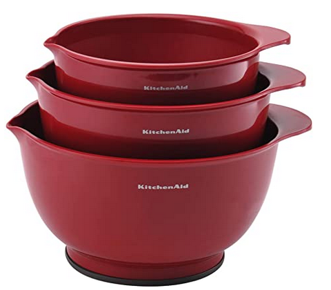 KitchenAid Classic Mixing Bowls, Set of 3 only $19.34!