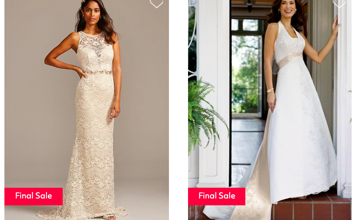 *HOT* David’s Bridal Wedding Gowns as low as $41.99!!