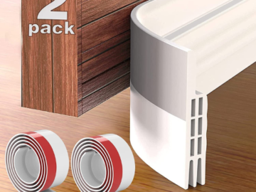 2 Pack Door Draft Stopper Under Door Seal $5.93 After Code (Reg. $9.94) – 17.8K+ FAB Ratings! – $2.97 each