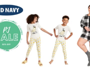 Old Navy | 50% Off All PJs Today Only!